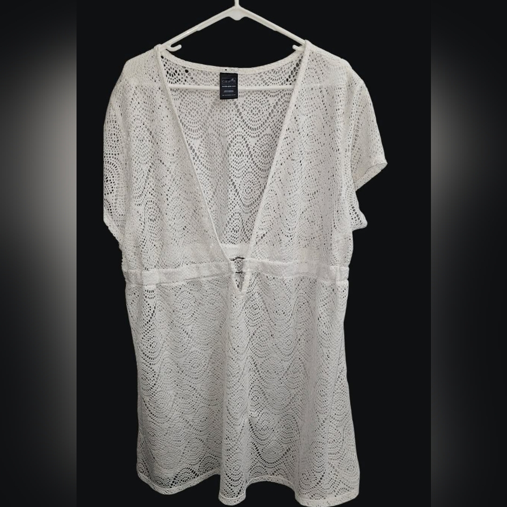 Women's Plus Size Catalina 3X Swim Cover Up Pullover
